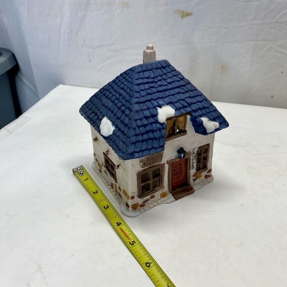 Shops Of Dickens Village Porcelain Lighted House "Rooms For Let" Christmas - Picture 5 of 7